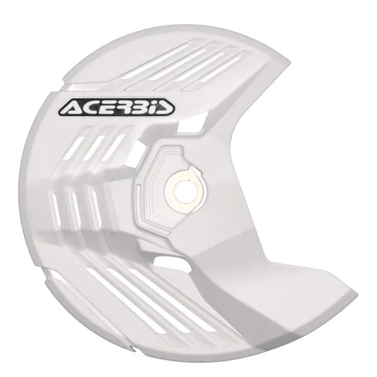 Acerbis Linear Front Brake Disc Guard White - Yamaha