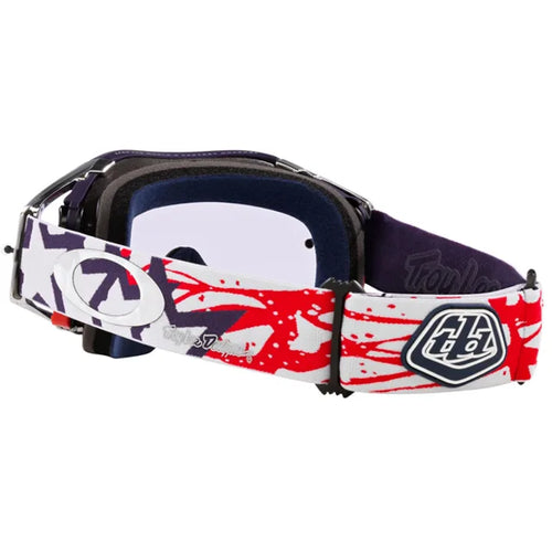 Oakley Airbrake TLD Red White Blue Stars Prizm Low Light Motocross Goggles