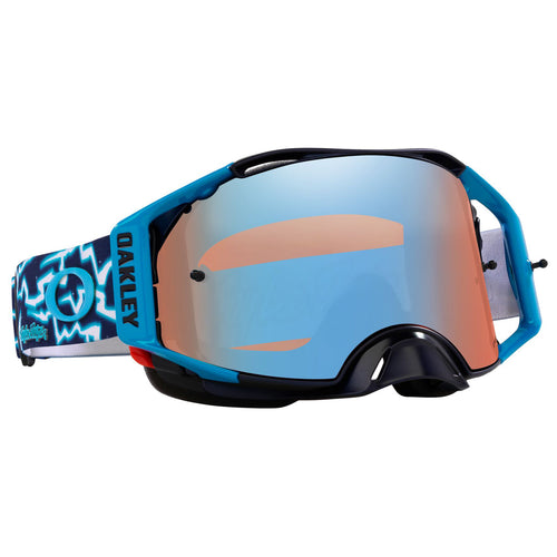 Oakley Airbrake TLD Blue Lightning Prizm Sapphire Motocross Goggles