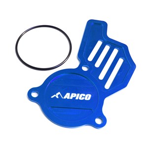 Apico Oil Pump Cover Blue Husqvarna 4T