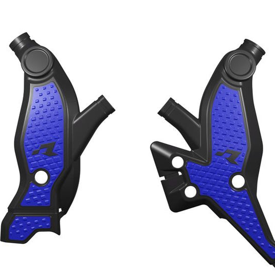 Rtech Grippy Frame Guards Blue T7 Yamaha Tenere 700 2019-2024, R-PRTT7NRBL24