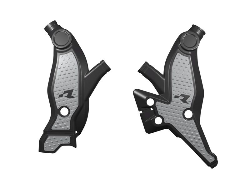 Rtech Grippy Frame Guards Grey T7 Yamaha Tenere 700 2019-2024, R-PRTT7NRGR24