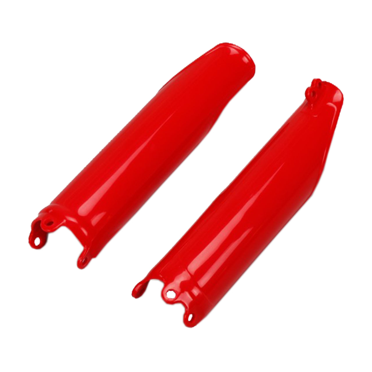 UFO Fork Guards Red Honda CRF 18 Shape