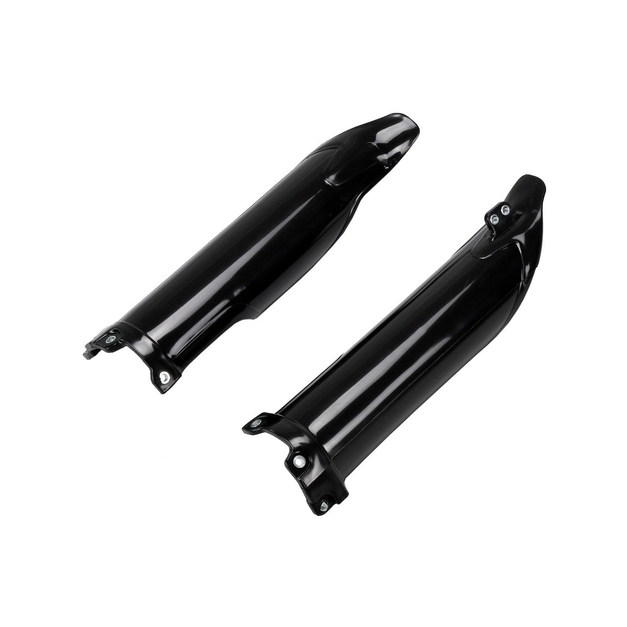 UFO Fork Guards Black Kawasaki KXF