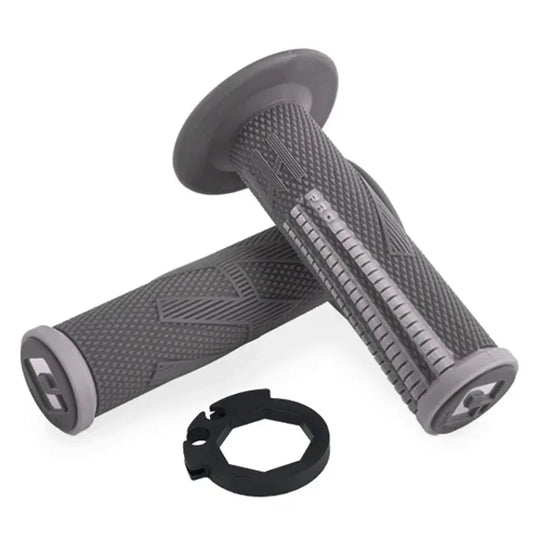 ODI Emig Pro V2 Lock-On Graphite Grey Motocross Grips