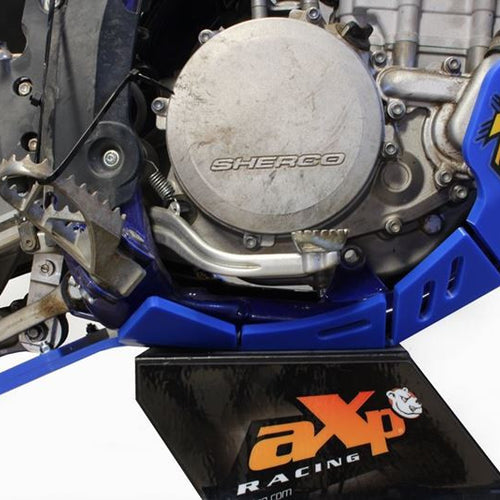 AXP Xtrem Skid Plate Blue - Sherco SEF