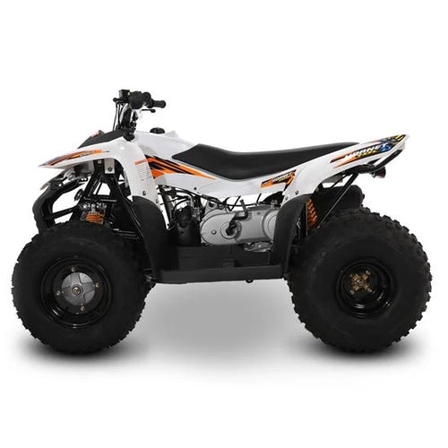 SMC Hornet100 100cc White Kids Petrol Quad Bike