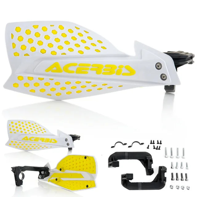 Acerbis X-Ultimate Handguards - White Yellow