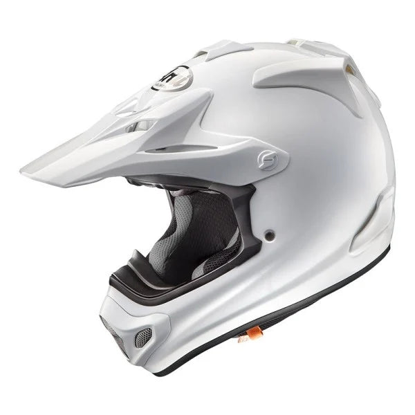 Arai MX-V EVO Plain White Motocross Helmet