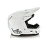 2025 6D ATR-3 Solid Gloss White Motocross Helmet