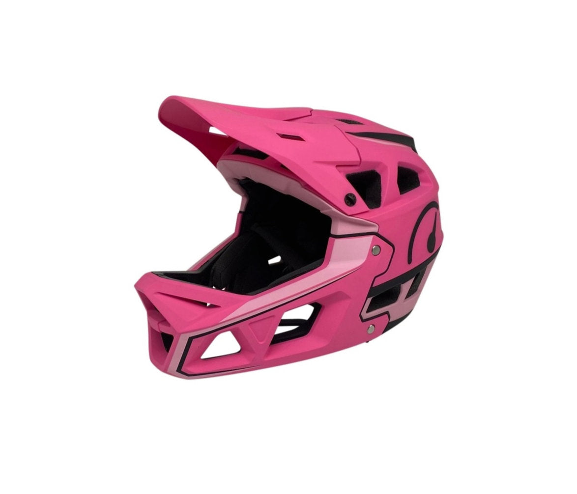 Revvi MTB Full Face Kids Helmet - Pink