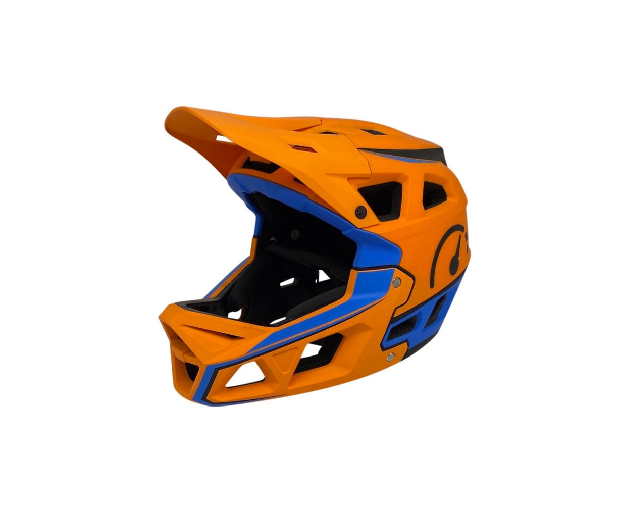 Revvi MTB Full Face Kids Helmet - Orange