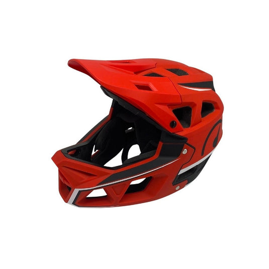 Revvi MTB Full Face Kids Helmet - Red