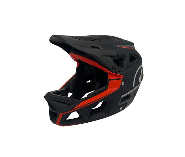 Revvi MTB Full Face Kids Helmet - Black