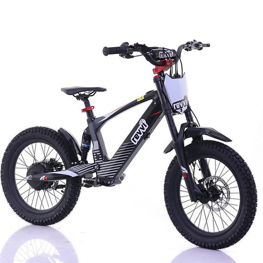 Revvi 18" 500W Electric Bike - Black