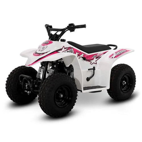 SMC Cub50 50cc Pink Kids Petrol Quad Bike