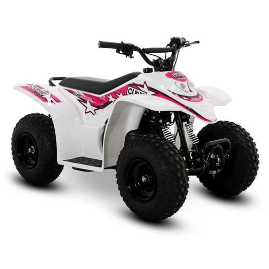 SMC Cub50 50cc Pink Kids Petrol Quad Bike