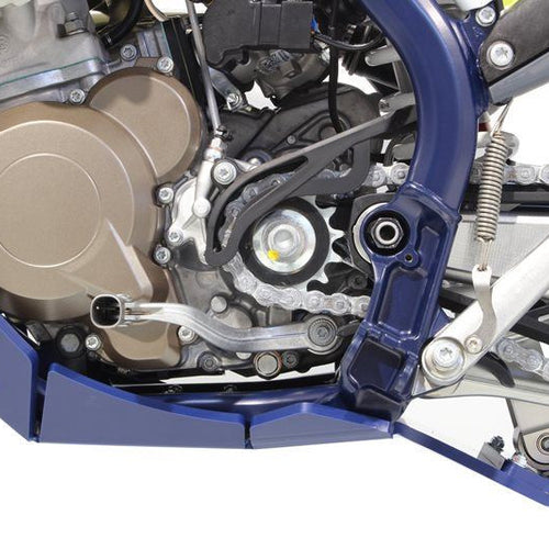 AXP Xtrem Skid Plate Blue - Husqvarna TE