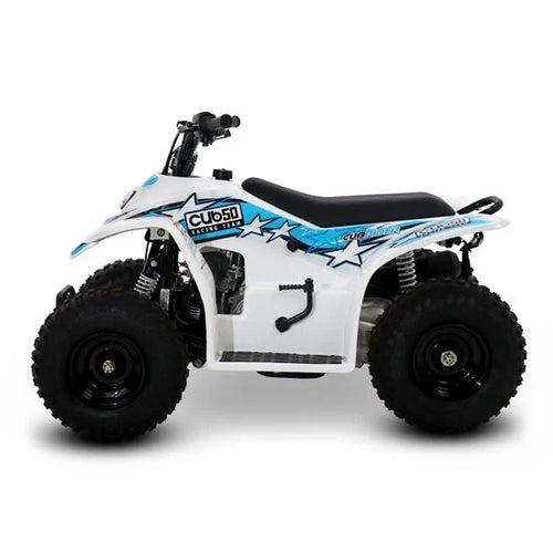 SMC Cub50 50cc Blue Kids Petrol Quad Bike