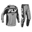 Fly Racing 2025 F-16 Black White Kit Combo