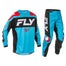 Fly Racing 2025 F-16 Cyan Black White Kit Combo