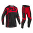 Fly Racing 2025 Lite Black Red Kit Combo