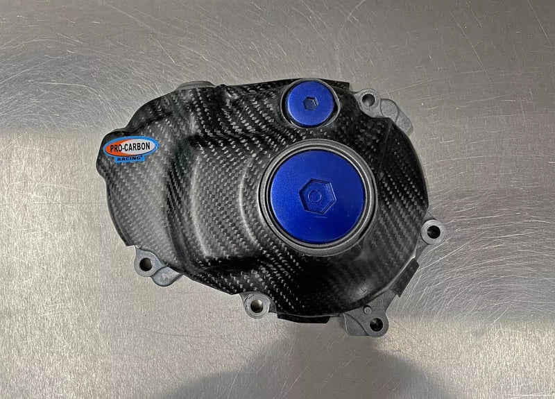 Pro Carbon Engine Case Cover Ignition Side - Yamaha YZF