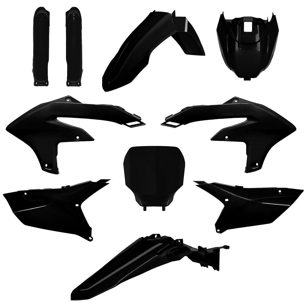 Polisport Full Plastic Kit Black Yamaha YZ250F 2024, YZ450F 23-24