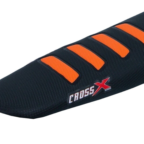 Cross X UGS Wave Seat Cover Black Orange KTM
