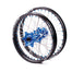 SM Pro Platinum Wheel Set Black Blue - Yamaha