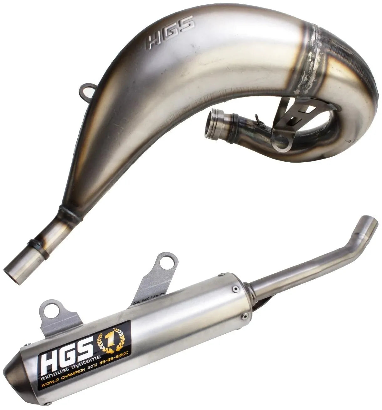 HGS Full Exhaust System KTM SX 125 2023-2025