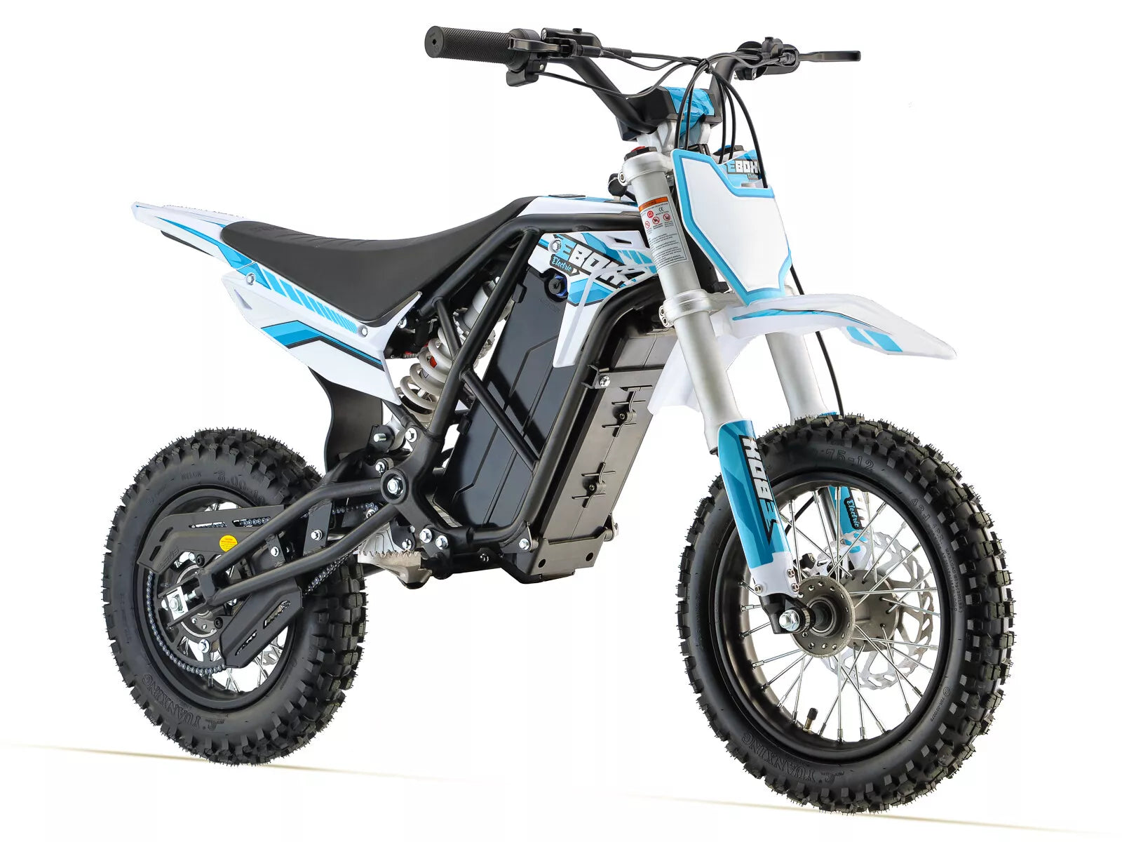 Stomp EBOX 1.6KW Electric Bike - Blue White