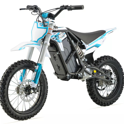 Stomp EBOX 2.0KW Electric Bike - Blue White