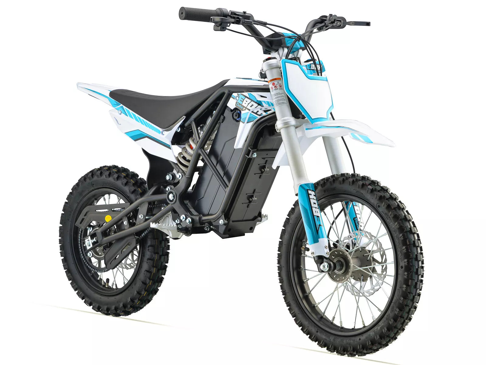 Stomp EBOX 2.0KW Electric Bike - Blue White