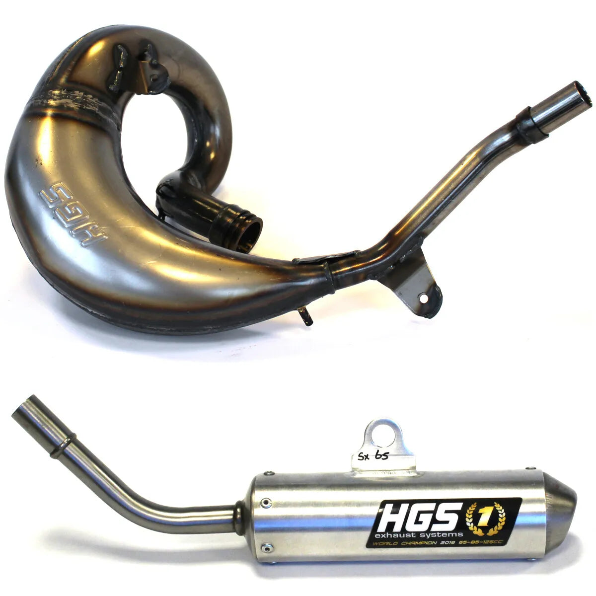 HGS Full Exhaust System KTM SX 65 2016-2023