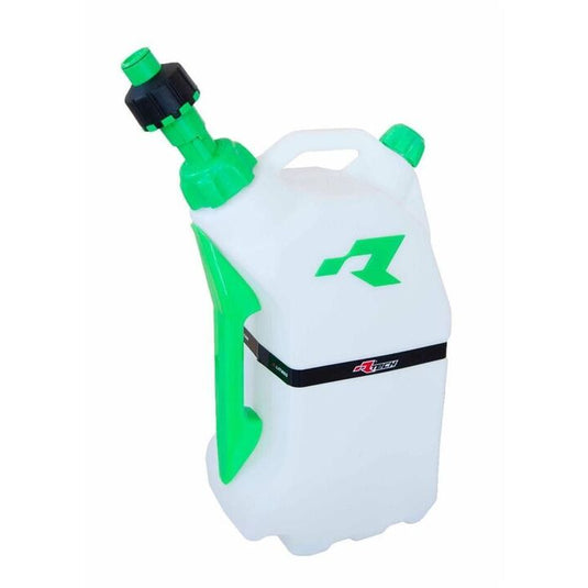 Rtech Fuel Can 15L Clear Green With Quick Fill System