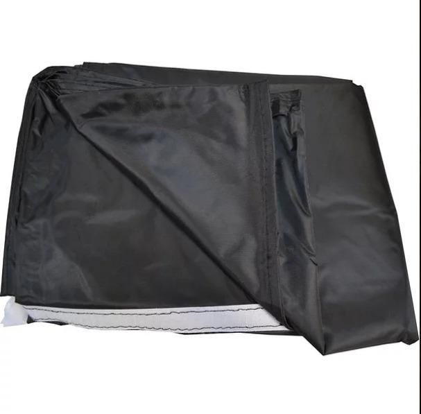 FIR Side x 1 Panel Black Plain, Gazebo Velcro Attachment For Pop-Up Gazebo Race Tent 3x3m