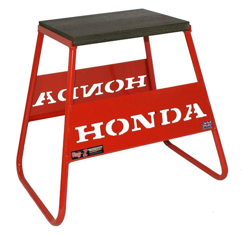 STAND 440 RED HONDA LOGO, MX LOGO BOX STAND